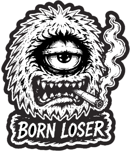 Born Loser decal 3