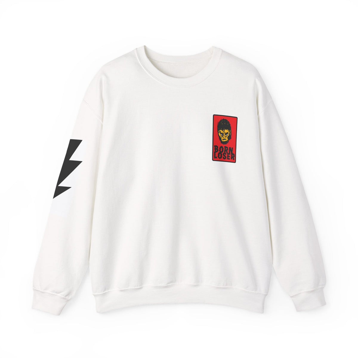 Skull & Lightning Crewneck