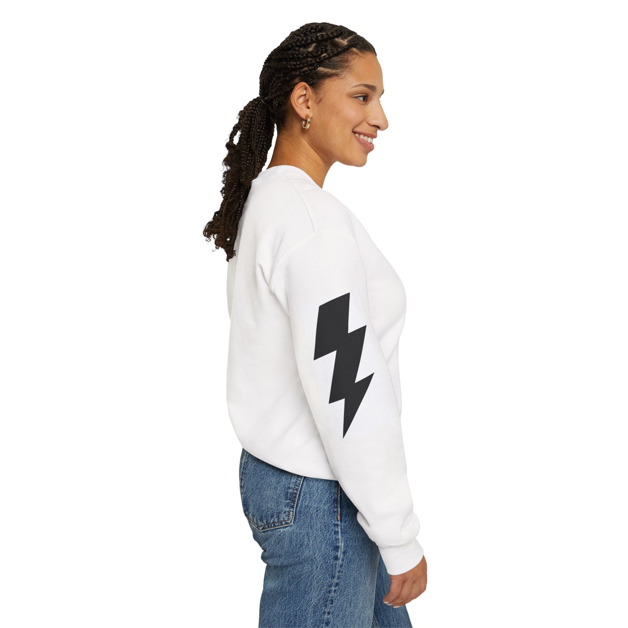 Skull & Lightning Crewneck