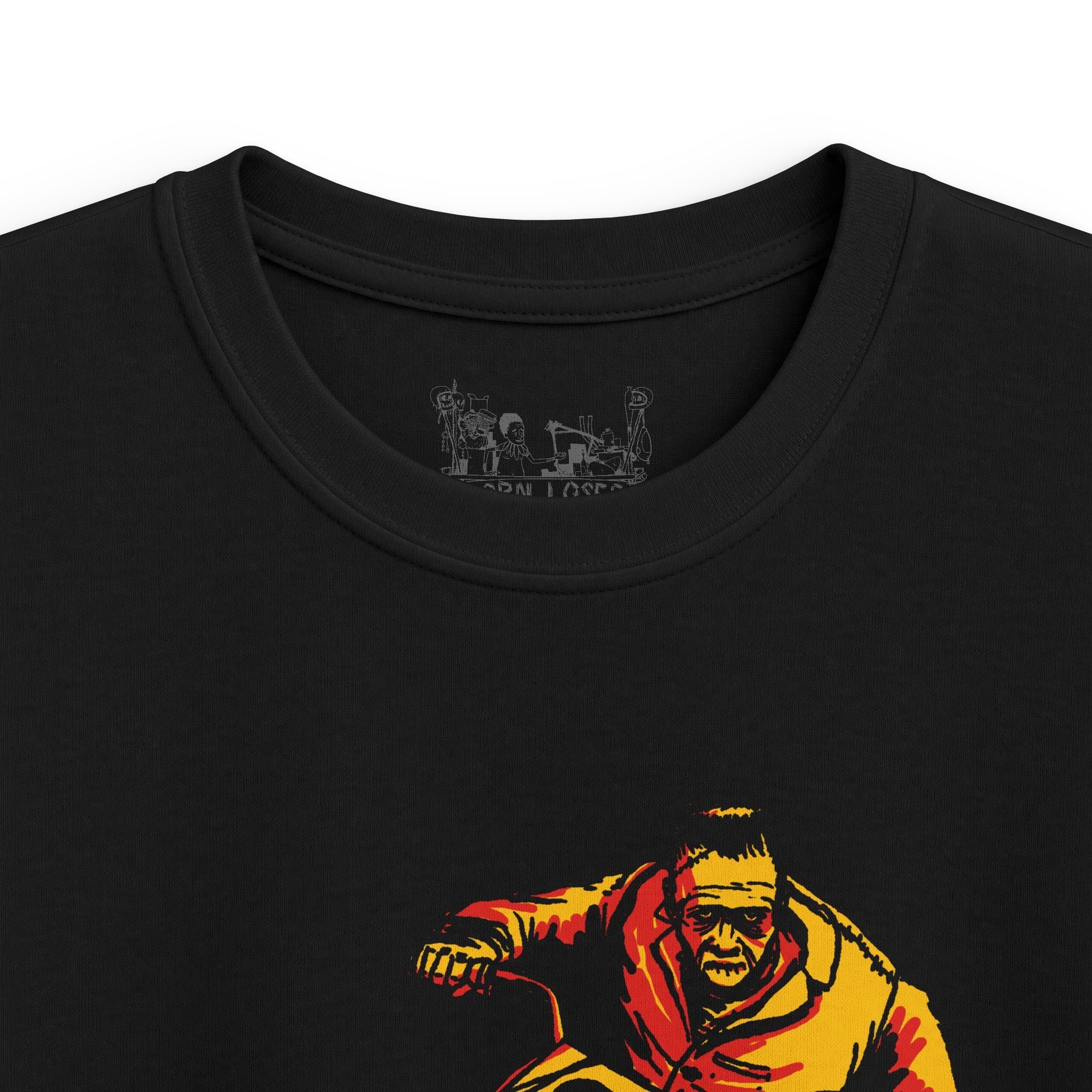 Kids Moto Tee "Born Loser" – Retro Motorcycle Racing T-Shirt for Kids