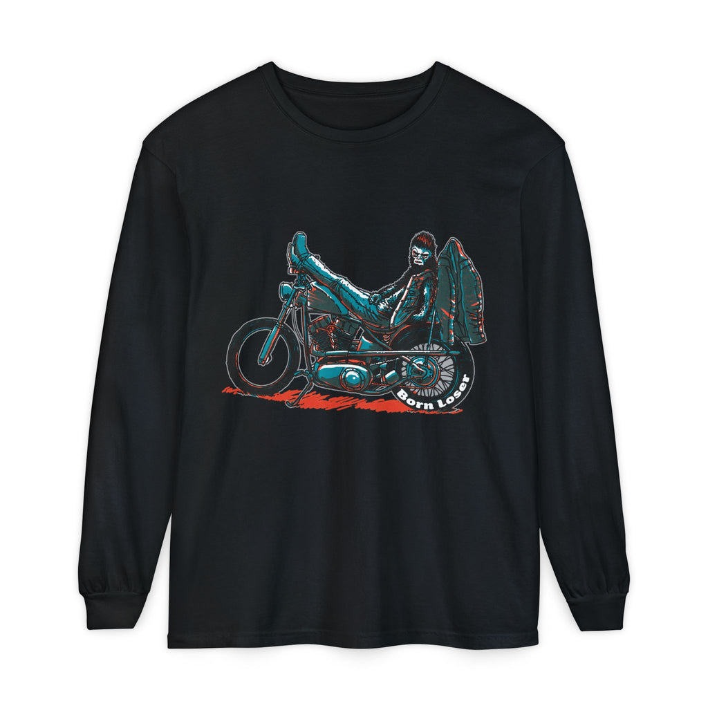 Unisex Garment-dyed Long Sleeve T-Shirt