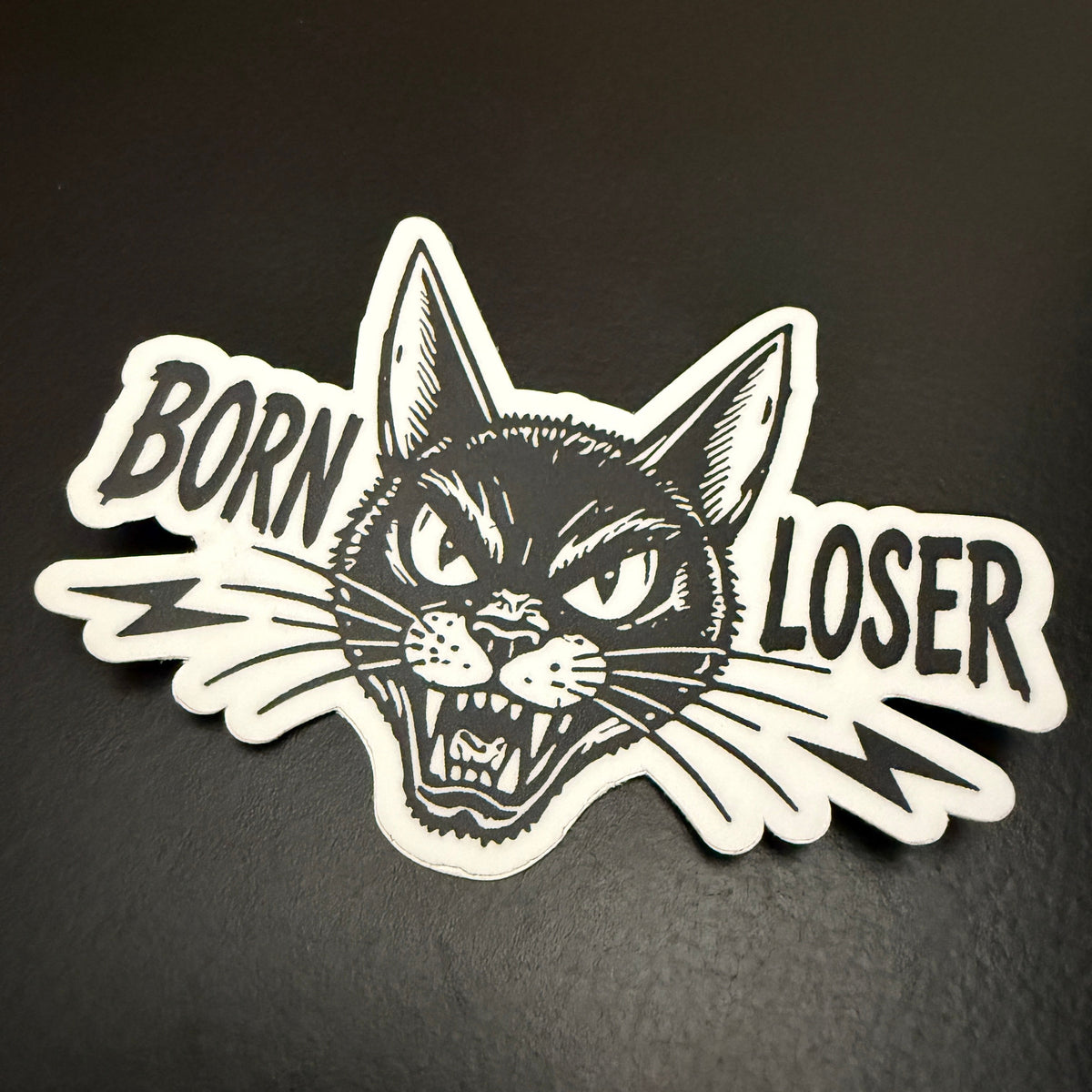 Born Loser Cat Sticker