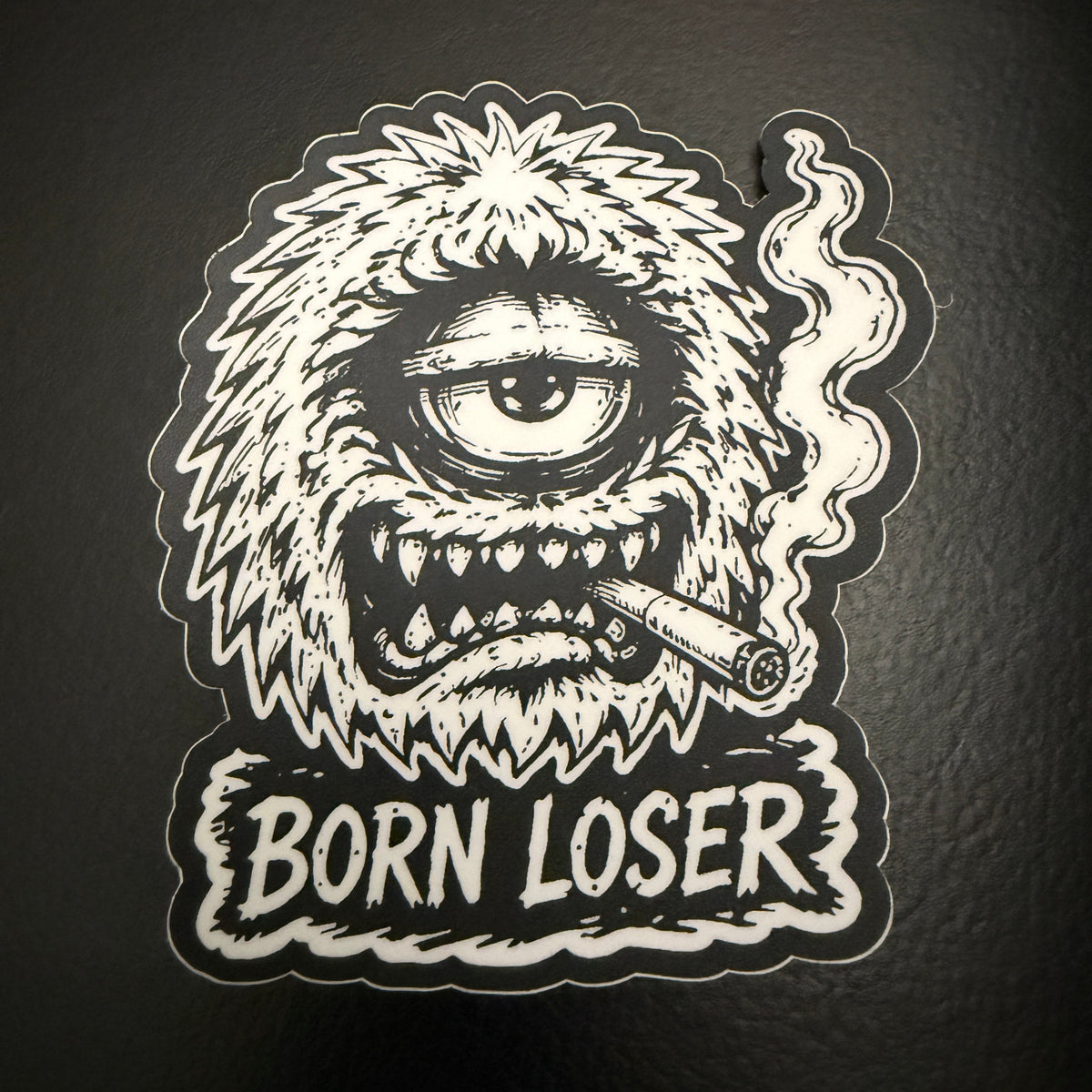 Born Loser Yeti Sticker