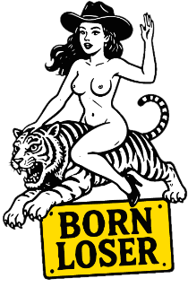 Born Loser decal 2